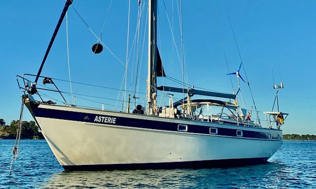A Halberg-Rassy 42 sailboat for sale