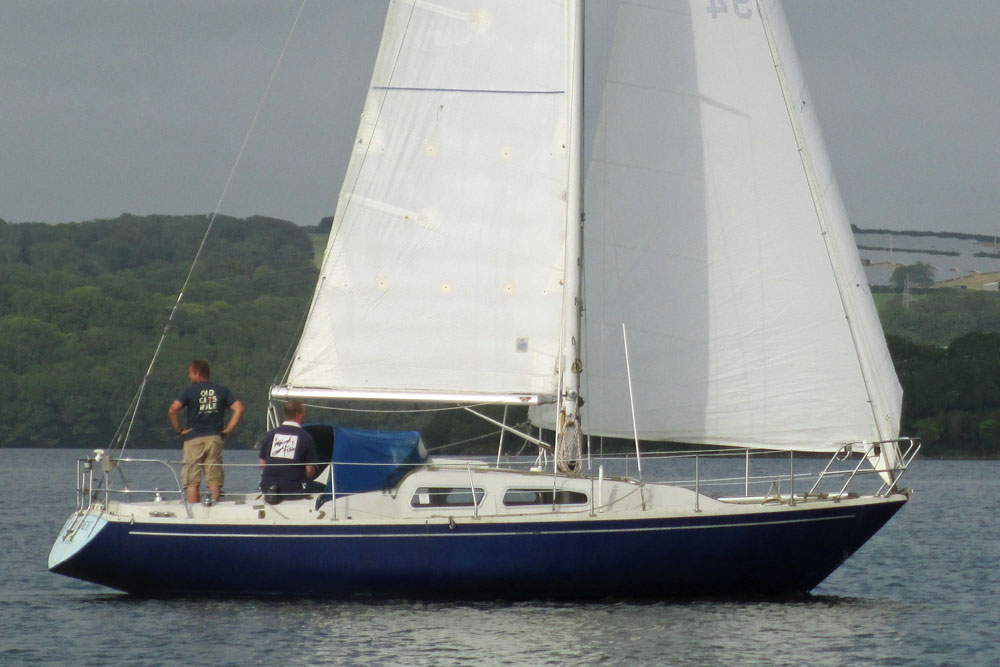 An Albin Ballad sailboat