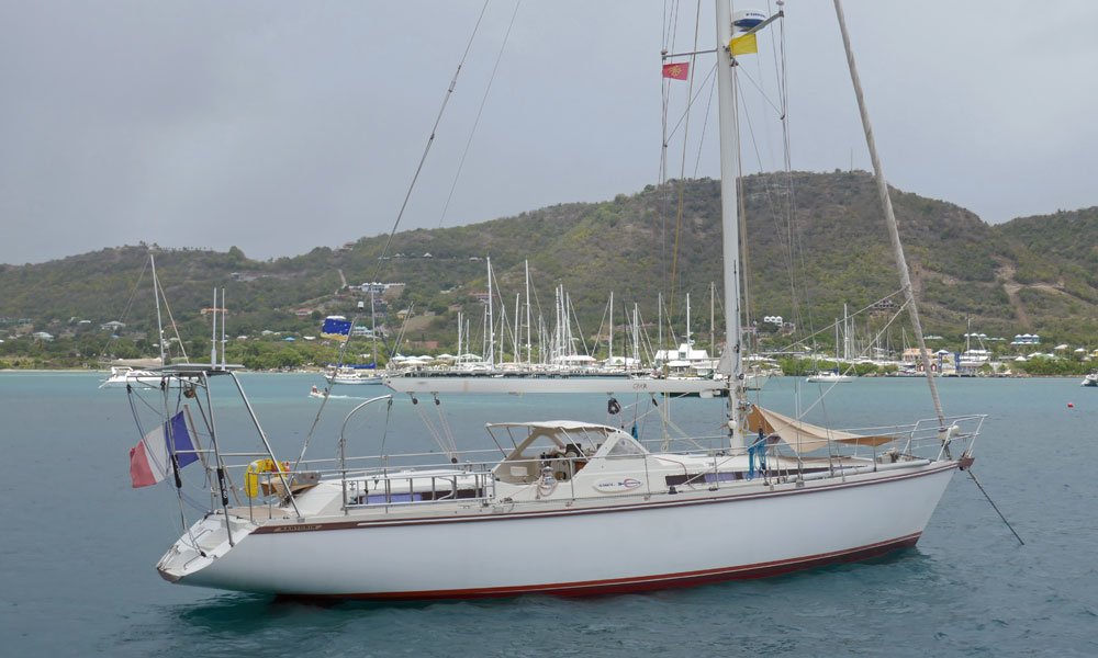 best 45 foot cruising sailboat