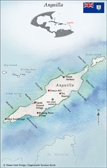 Anguilla courtesy ensign