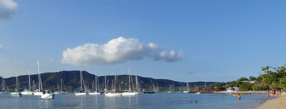 Pigeon Bay in Falmouth Harbour, Antigua