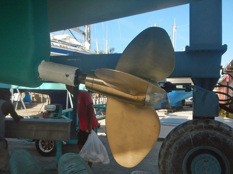 Beneteau 473 propellor