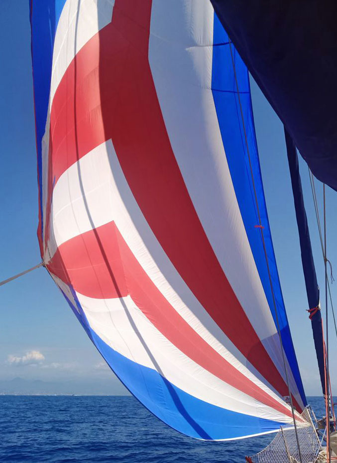 'Harmony', Beneteau Oceanis 393, sailing