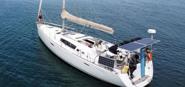 'Sirius', a Beneteau Oceanis 46 sailboat