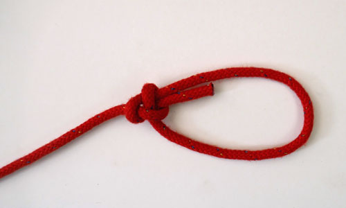 How to tie the bowline knot - Stage 4