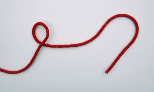 How to Tie the Bowline Knot - The Quick & Easy 'Lightning' Method, Stage 1