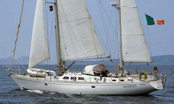 'Aleria', a Bowman 57 Staysail Ketch for Sale