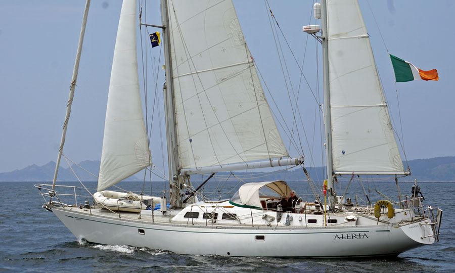 a ketch sailboat