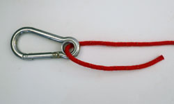 How to tie the Buntline Hitch, Stage 1