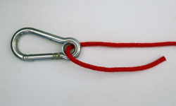 How to tie the Buntline Hitch, Stage 1