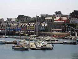 moorings at camaret-sur-mer in the Baie de Brest