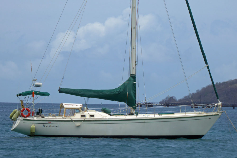 A Columbia 43 MkIII sailboat