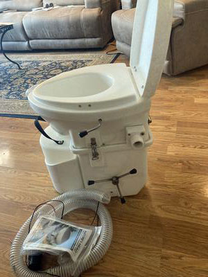 Self-Contained Composting Toilet