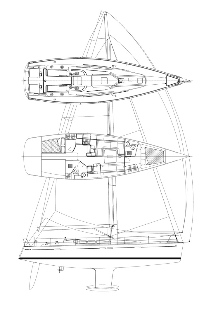 Dehler 45 plans