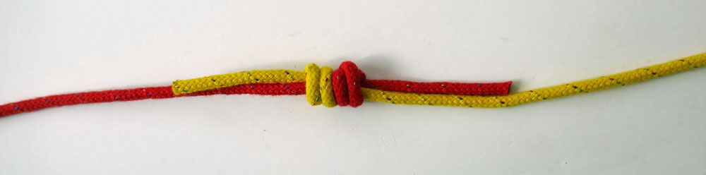 How to Tie the Double Fishermans Knot; Stage 8