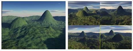 Figure 29: 4 Mountains Test of spatial perception