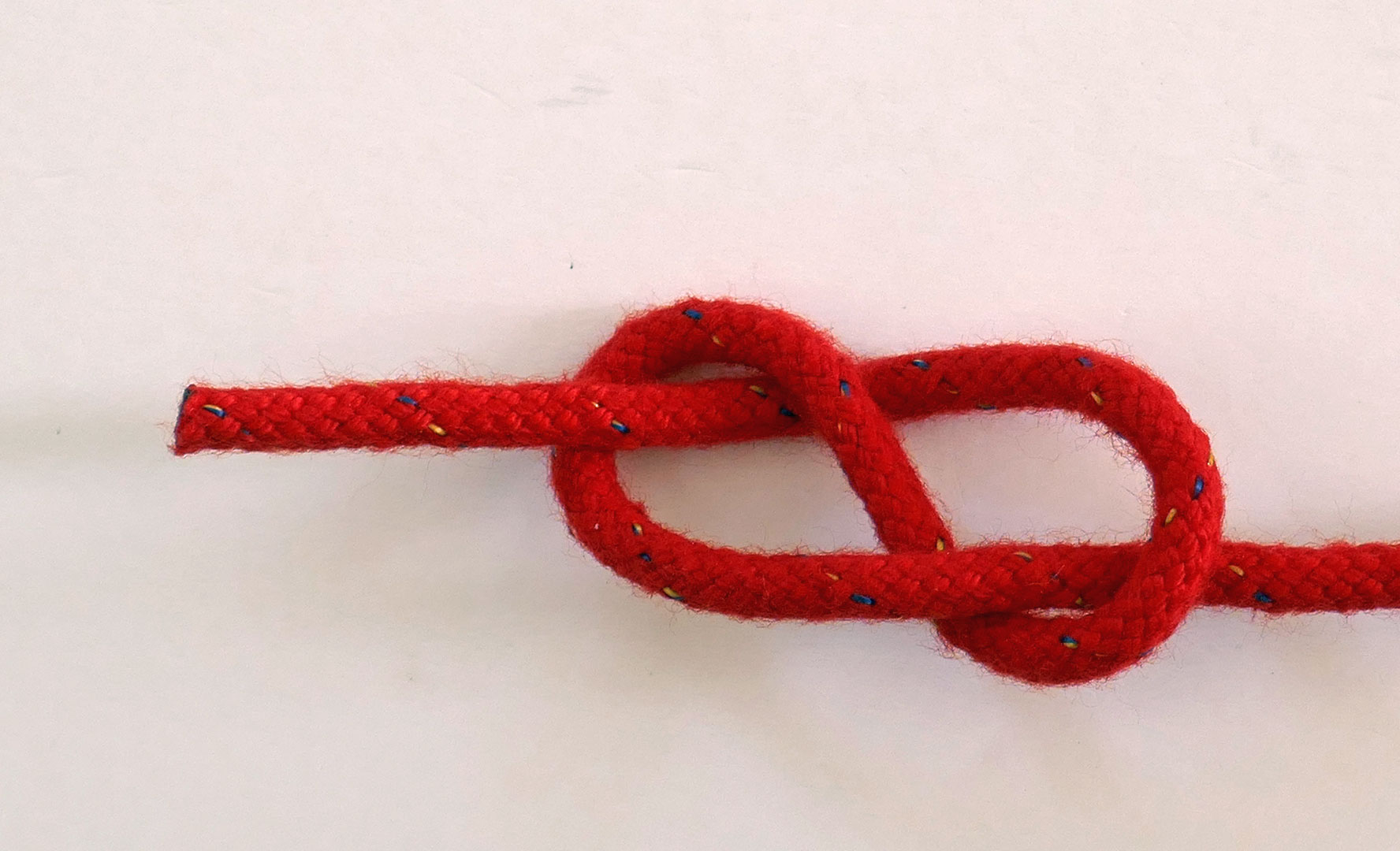 How to tie the Figure of Eight knot: Stage 4