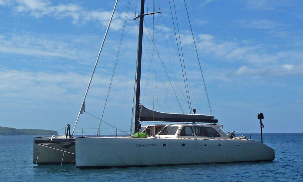 Gunboat 62 high performance cruising catamaran