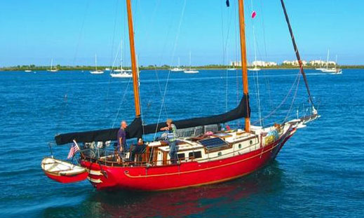 A Hardin Seawolf 40 sailboat for sale