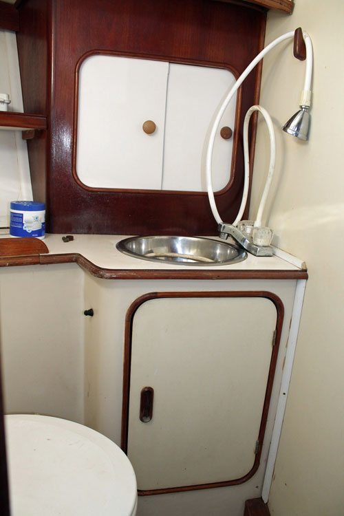 An Iwin 40 Citation sailboat for sale