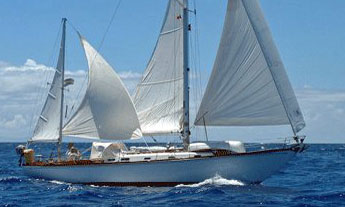 Hinckley 42 sailboat