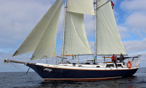 Hout Bay 40 sailboat 'Mirage'