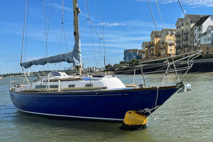 'Sea Wraith', a Hustler 35 sailboat