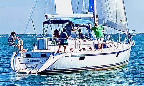 A Hylas 46 sailboat for sale