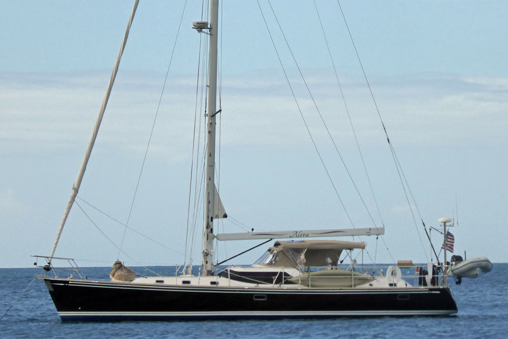 hylas 42 sailboat data