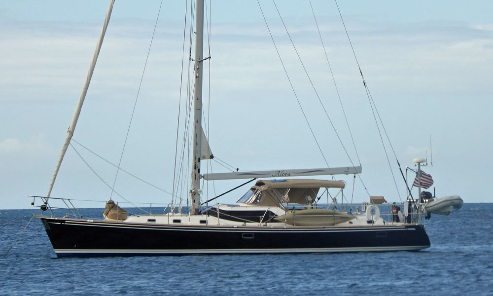 'Alora', a Hylas 56 sailboat