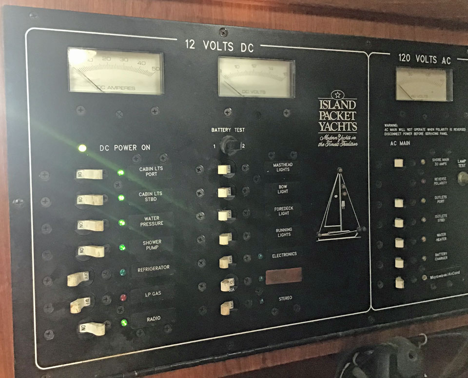 IP 350, GoLightly, control panel
