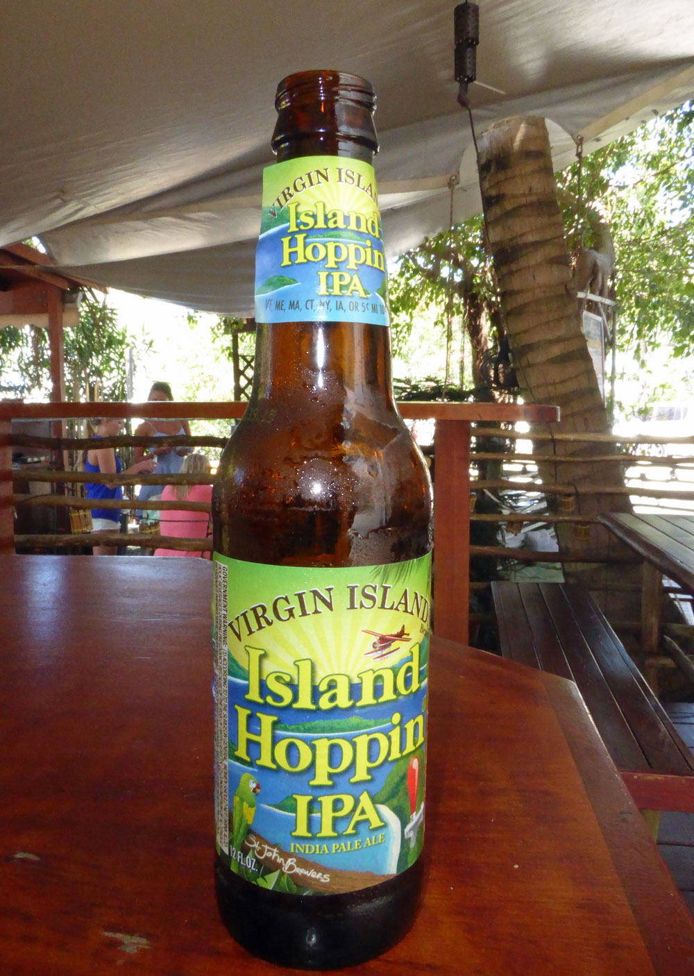 Brewed in the Virgin Islands, Island Hopping IPA