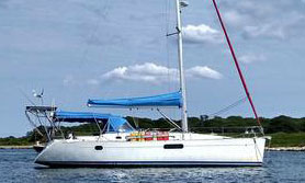 A Jeanneau 44i sailboat for sale