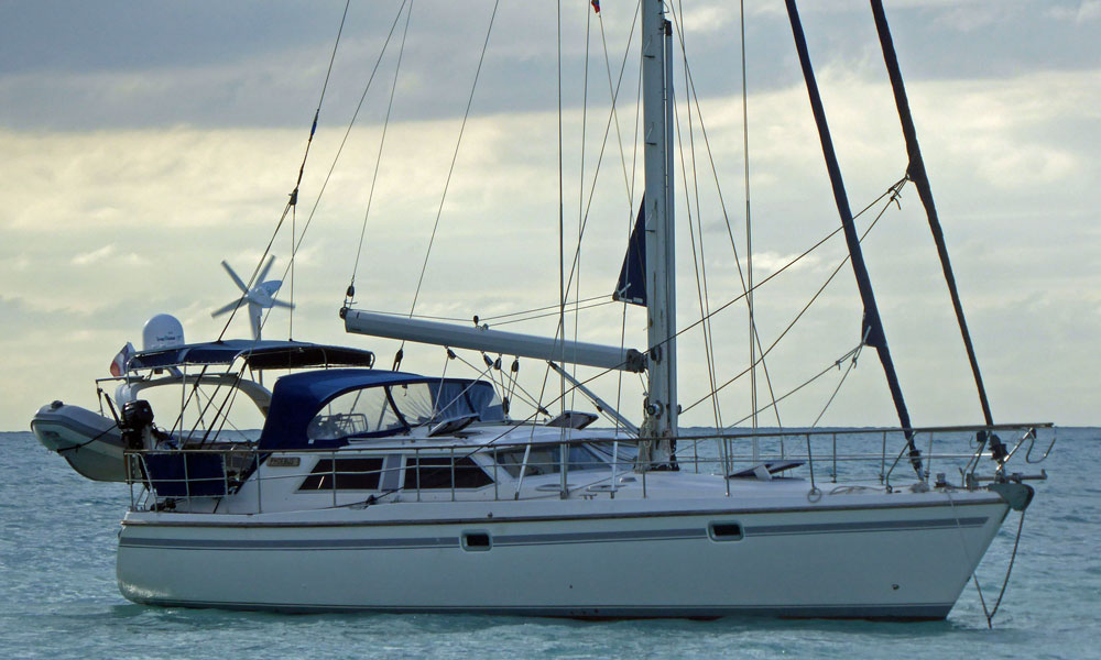 'Phoebus', a Moody Eclipse 43 sailboat.
