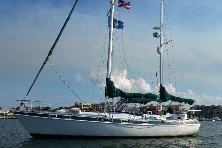 'Celebration' a Morgan 415 Out Island ketch