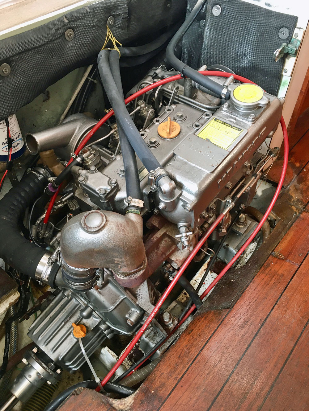 Yanmar 3GM30 sailboat engine