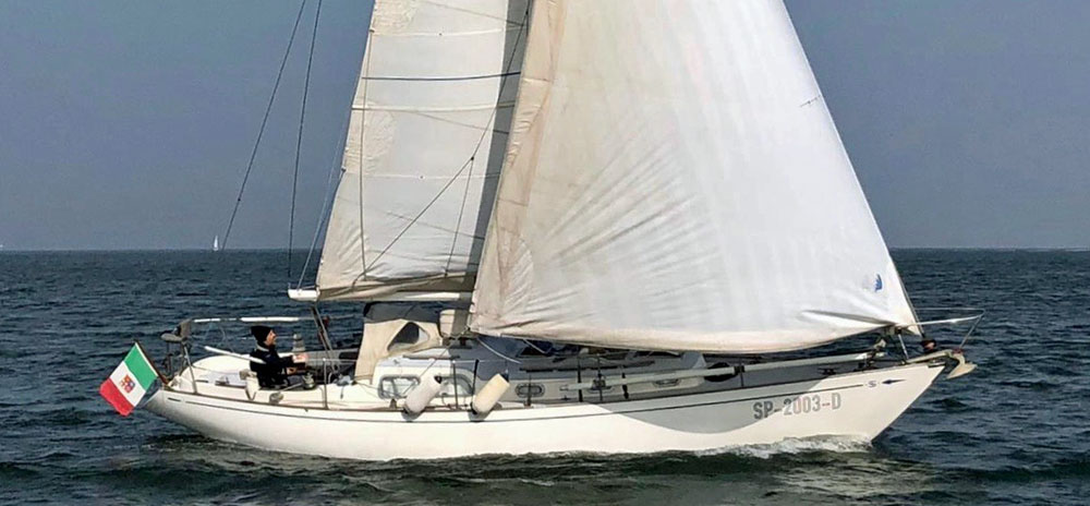 34 ft sailboat