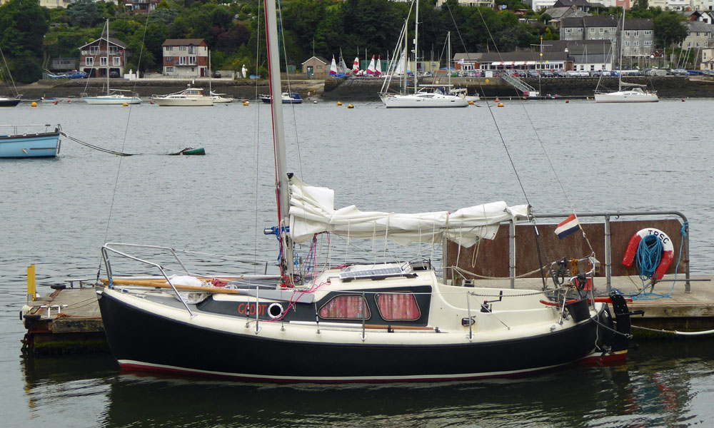 'Godot', a Nordica 20 sailboat