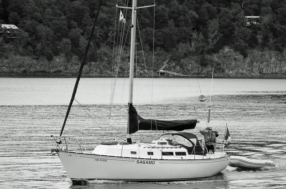 'Sagamo', an Ontario 32 cruising yacht