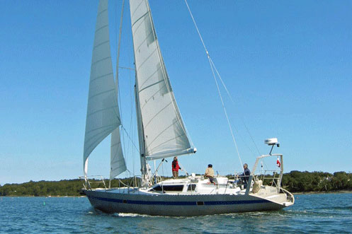 A Passoa 47 sailboat