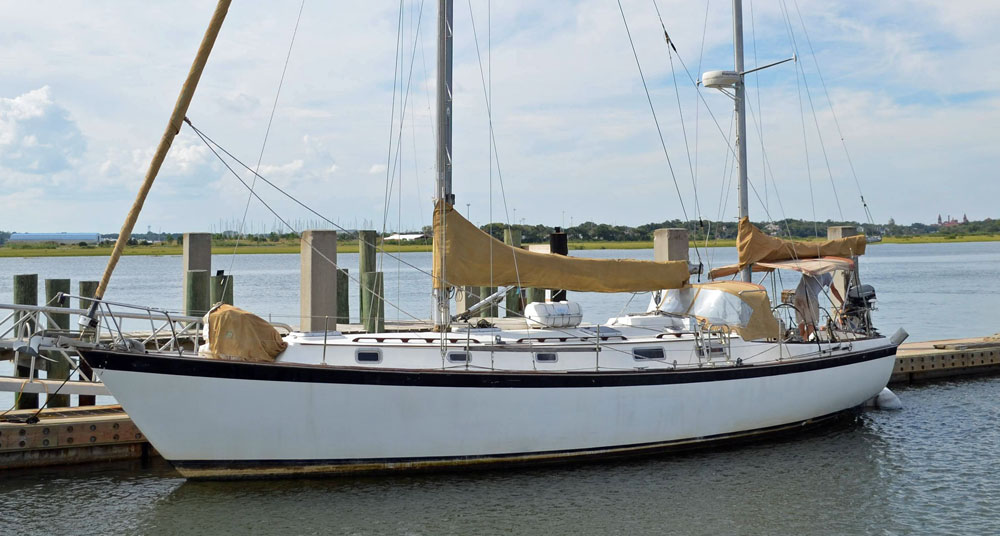 A Pearson 424 sailboat for sale