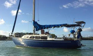 A Ranger 33 sailboat for sale