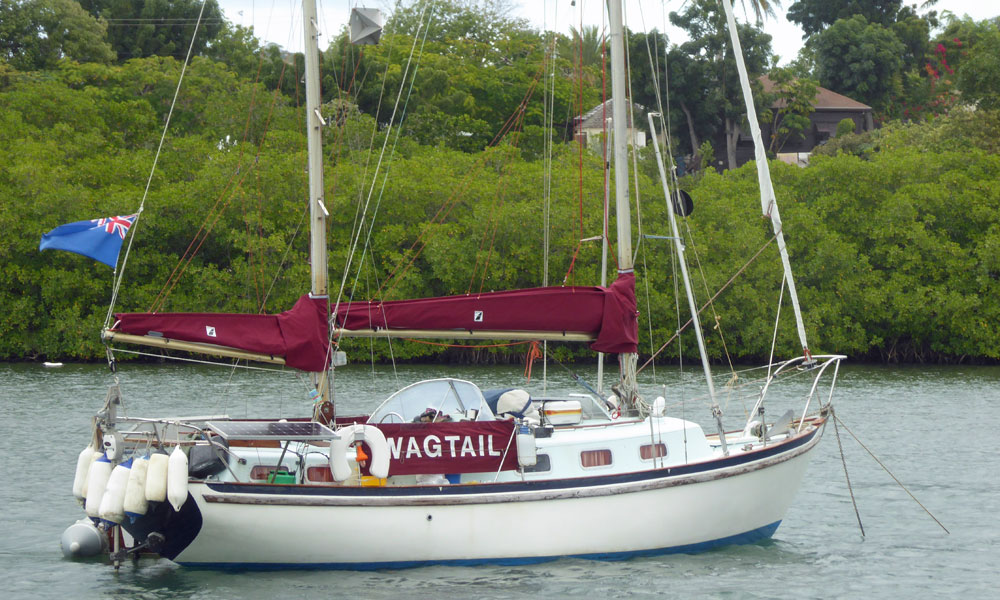 A Seadog 30 ketch