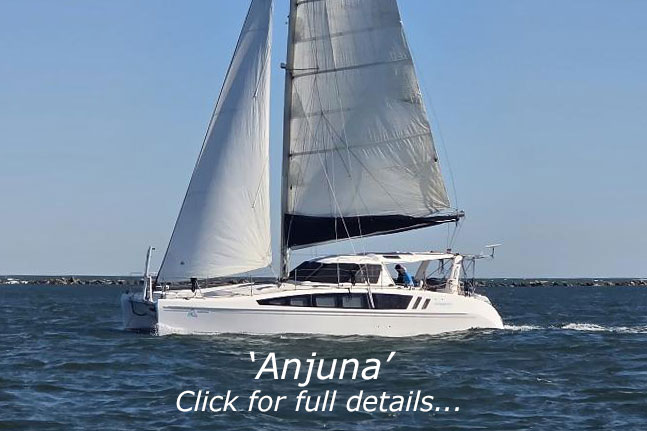 Seawind 1260 catamaran under sail