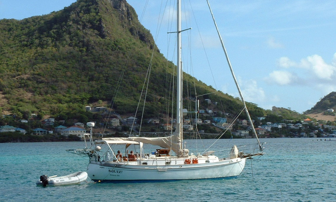 fishing sailboat