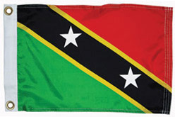 St Kitts courtesy flag