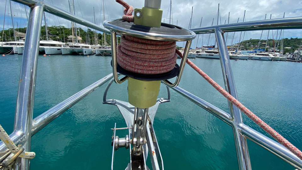'Windward, Tayana 48DS, furling gear