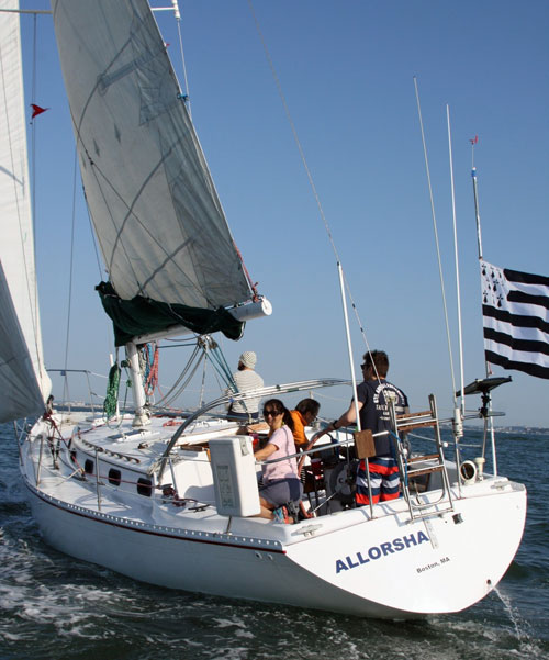 An Iwin 40 Citation sailboat for sale
