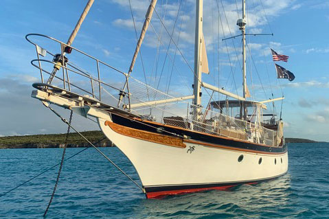 'Untethered Soul', a Vagabond 47 sailboat, 