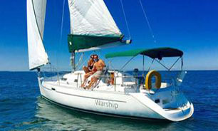 A Beneteau sailboat for sale